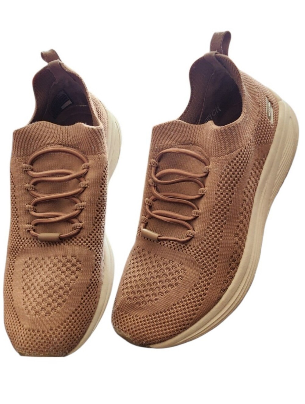Skechers BOBS Sparrow 2.0 Clay Taupe Slip-On Sneakers Size 7.5 Neutral Comfort